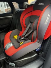 Sparco Racing Child Baby Booster Car Bucket Seat 1-4 ISOFIX 5 Point Harness