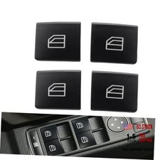 Driver Power Window Switch Button Cap Replacement - 4PCS Compatible with Windows