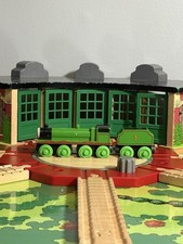 Thomas Wooden Railway 1996 Henry Engine and Tender Good Condition