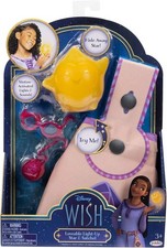 New Disney Wish Movie Loveable Light Up Star  Satchel Playset 4 Piece Set 2023