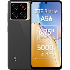 ZTE Blade A56 64 GB / 4 GB Smartphone schwarz 6,75 Zoll Display 13 …