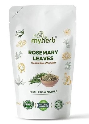 MYHERB Natural Rosemary Leaves 100 g   Pack of 1 | Hair & Skin Care