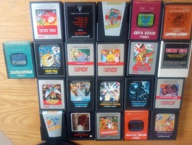 Atari Video Game Console System with storage case