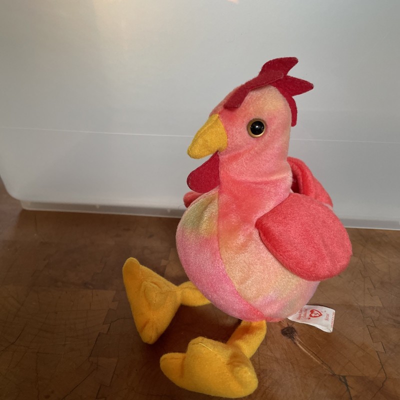 Ty Beanie Baby Strut The Rooster