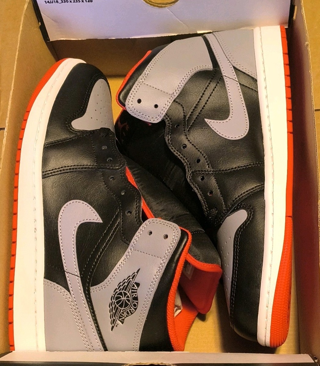 Jordan Air Jordan 1 Mid Bred Shadow Black Cement Grey Red  display picture 1
