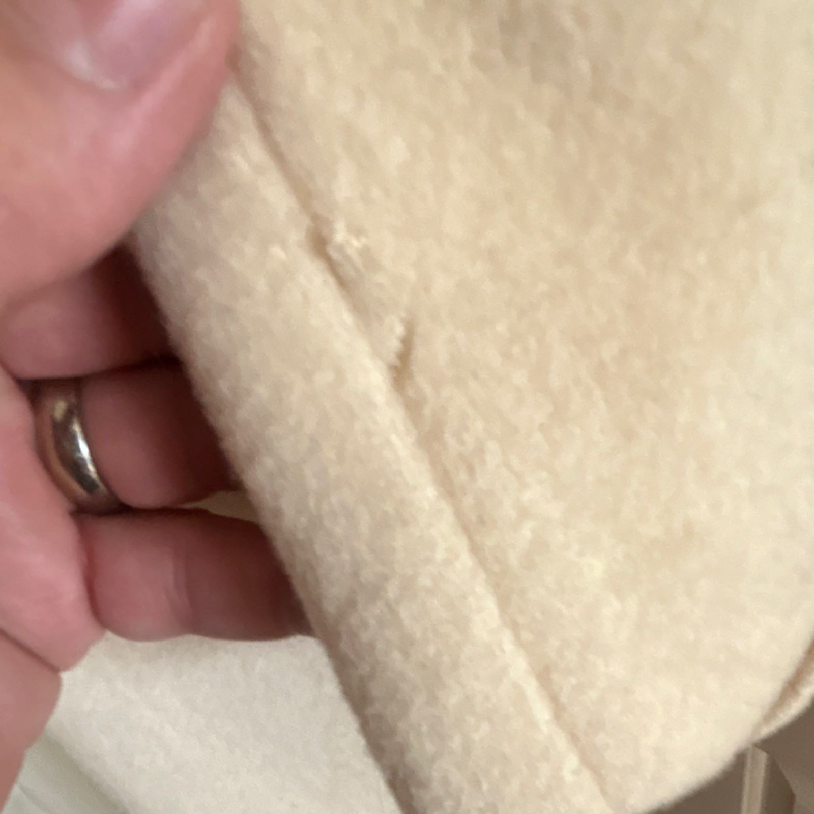 Bert Newman 100% Wool Beige Button Front Long Ove… - image 7