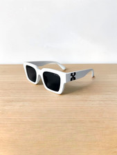 Off-White Square Virgil Sunglasses - White  Black - Free Shipping  Returns  
