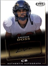 2015 SAGE HIT Autographs Black #A61 Lorenzo Doss Auto - FB