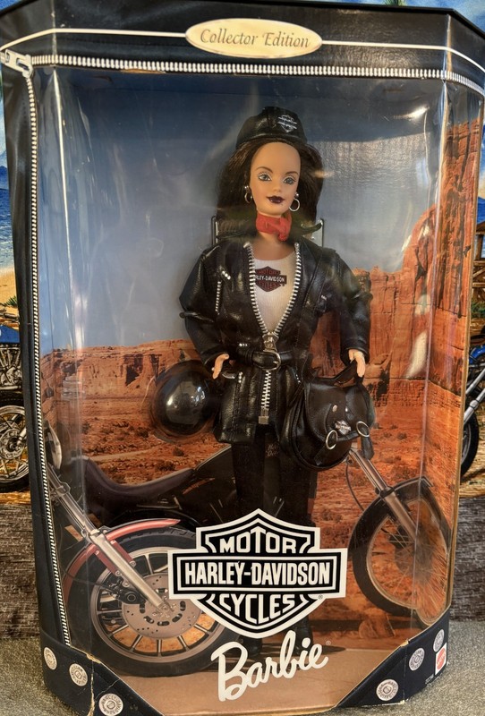 Harley Davidson Barbie Doll, Collectibles, Motorcycles, #22256; 1998, NRB