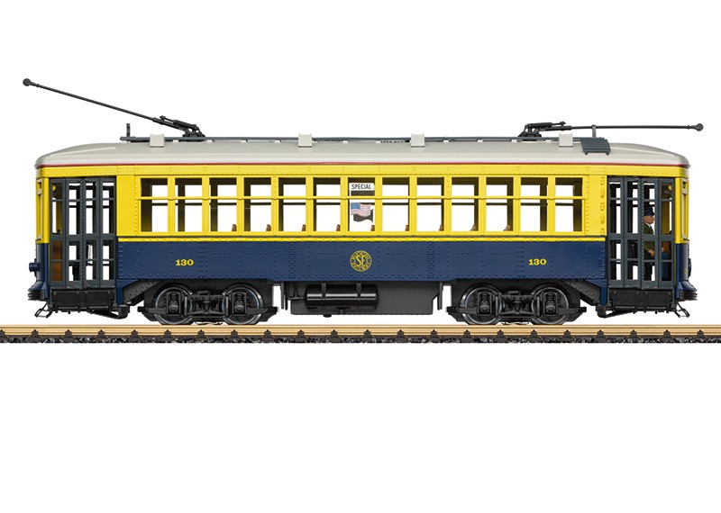 LGB 20384 G Scale San Francisco Streetcar, Car Number 130 | eBay