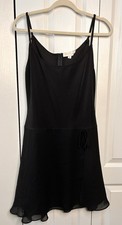 Sussman’s Daytona Beach Women’s Black Sleeveless Fit to Flare Mini Dress Size 8