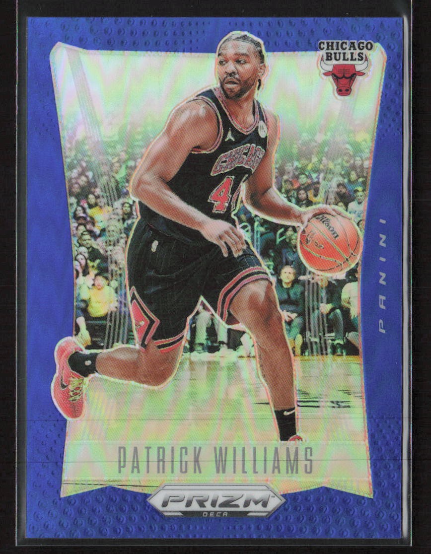 Patrick Williams 2023-24 Panini Prizm Deca #69 Prizms Blue /149 Chicago Bulls