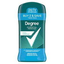 Degree Men Original Antiperspirant Cool Rush Twin Pack Sweat 2 Pack 2.7 oz NEW