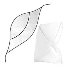 Rain Hat Reusable Transparent Headwear with Brim Waterproof PE Ladies