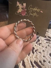 Copper Tensor Ring Hand Made 1/4 Sacred Cubit 10 Gage