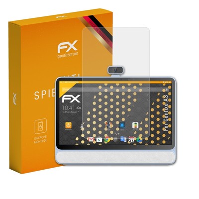 atFoliX 2x Displayfolie für Contixo A3 Schutzfolie matt&stoßfest Folie