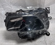 Headlight For 2014-2017 18 Jeep Cherokee Halogen Black Headlamp LH