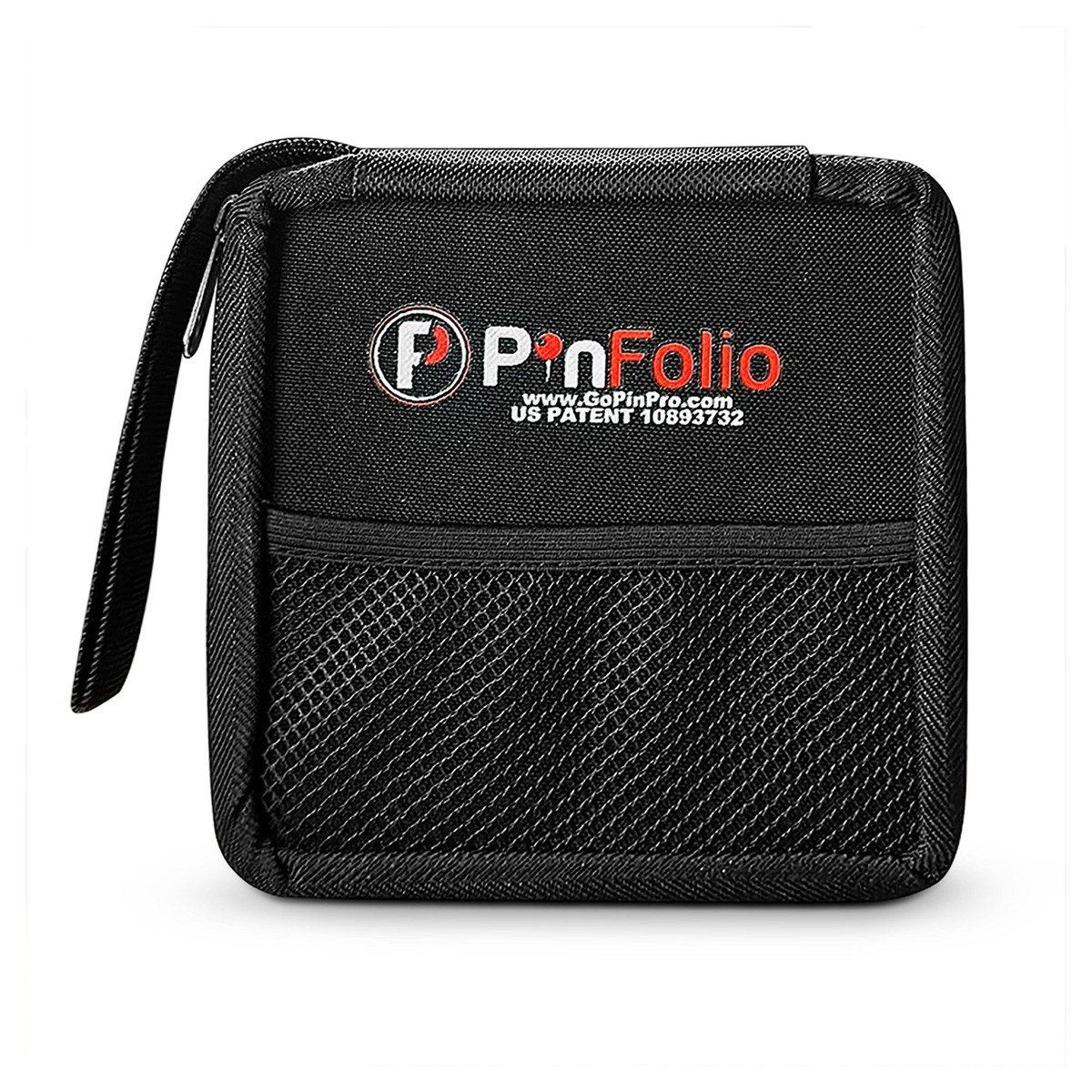ピンバッジ 収納ケース ミニ PinFolio 海外 ピントレ ポーチ PinFolio Mini Show Pin Display Bag: Lightweight, Compact