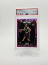 2023 Prizm Jaime Jaquez Jr.  #137 Pink Ice Miami Heat PSA 10