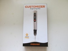 Resparked Customizer Engraving Pen - With 30 Bits Silver NEW OPEN BOX
