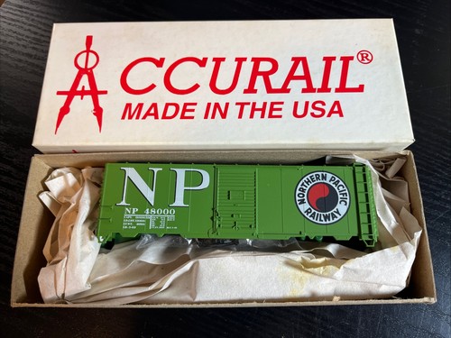 Kit Accurail 3502 HO Northern Pacific AAR 40"" Steel Boxcar #48000 | Zustand: New