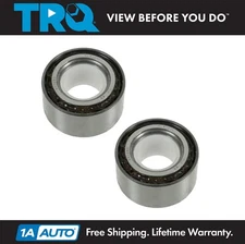 TRQ Wheel Hub Bearing Front Pair Set for 91-97 Toyota Previa NEW
