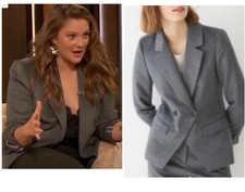 NWT J. Crew Devon Blazer Size 12 Seen On Drew Barrymore MSRP $298 Wool Blend