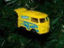 Volkswagen VW Kombi Van Hippie Peace Bus Custom made Christmas tree ornament