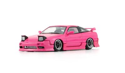 1/64 BM CREATIONS bmクリエーション 180sx PRS13 1:64 Nissan 180SX (PRS13 Silvia) -- Metallic Pink -- BM