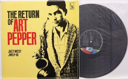 ART PEPPER / THE RETURN OF ART PEPPER / JAZZ / TOSHIBA EMI JAPAN LR-8036 - Picture 3 of 3