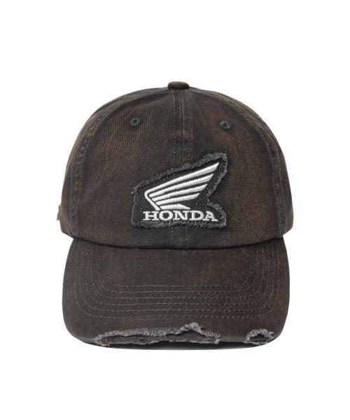 ◆HONDA MOTORCYCLE◆ Racing Vintage Washing Cap Charcoal Genuine Honda Motor Cycle Honda Vintage Washing CAP Charcoal