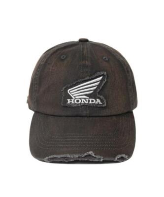 キャップ HONDA MOTORCYCLE Honda Vintage Washing Cap Charcoal HEF2CA30 Genuine Honda Motor Cycle Honda Vintage Washing CAP Charcoal