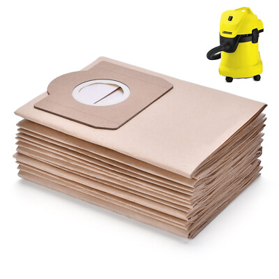 Papierfiltertüten Beutel Für Kärcher Home Vac WD 3 Premium ersetzt 6.904-263.0