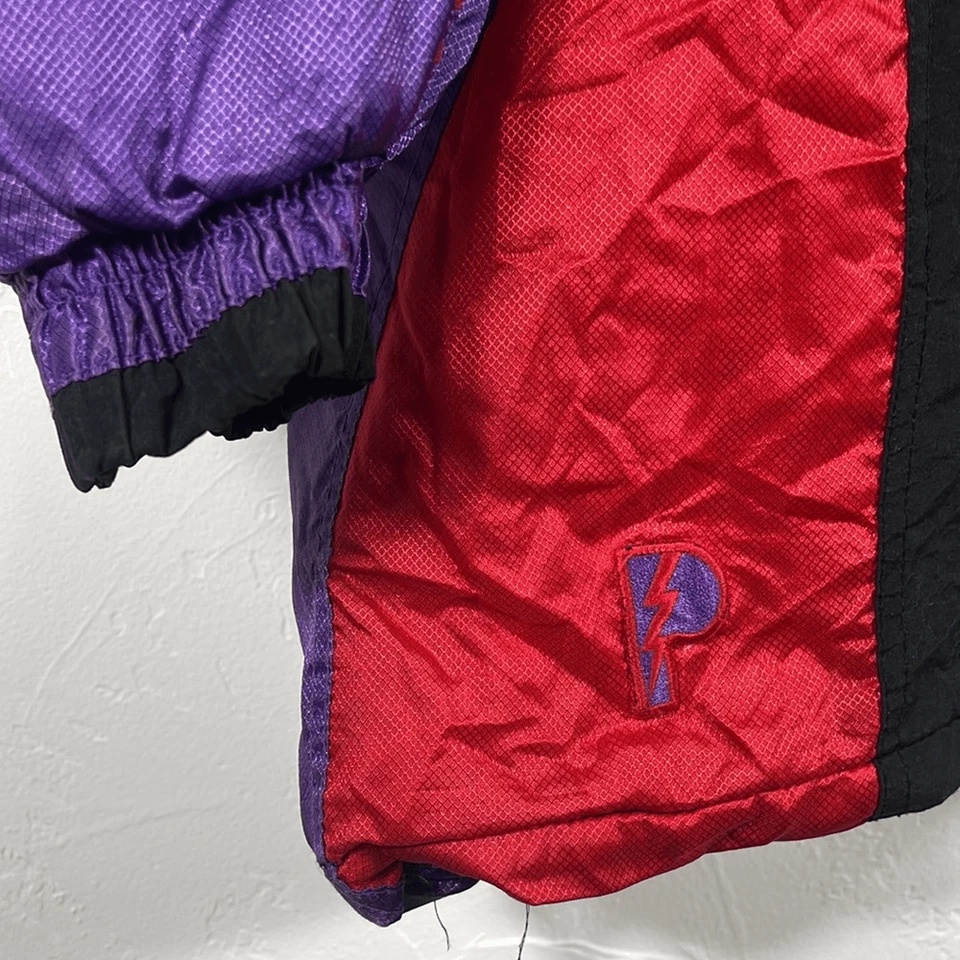 Vintage 1994 TORONTO RAPTORS NBA Pro Player Puffer Jacket Men Sz XL - GUC - Image 4 of 4