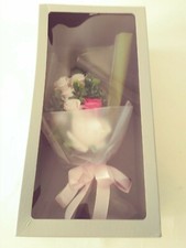 FLOWER BOUQUET PINK  FAUX - SILK  FREE SHIPPING  HANDLING