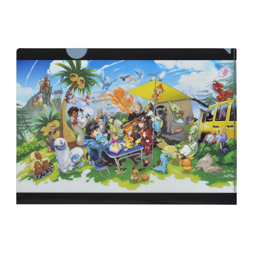 Pokemon Center Original Pokemon GO campaign A4 Size Clear File 2nd Anniversary