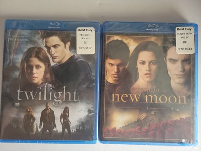 Twilight and New Moon (Blu-ray, 2008) Brand New Factory Sealed 