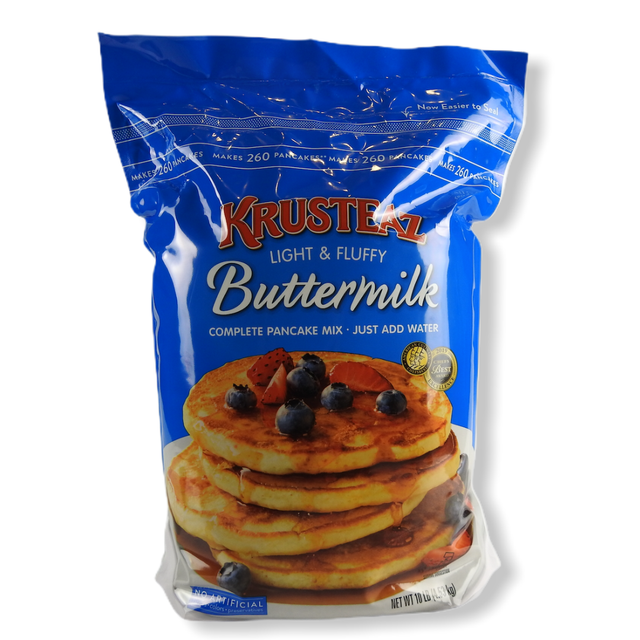 KRUSTEAZ Light & Fluffy BUTTERMILK Complete PANCAKE MIX 10 LBS (4.53 Kg