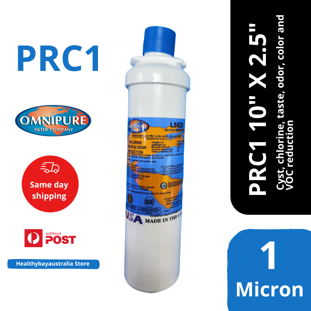 OMNIPURE USA PR100 replacement cartridge PRC1 CARAVAN WATER FILTER eBay
