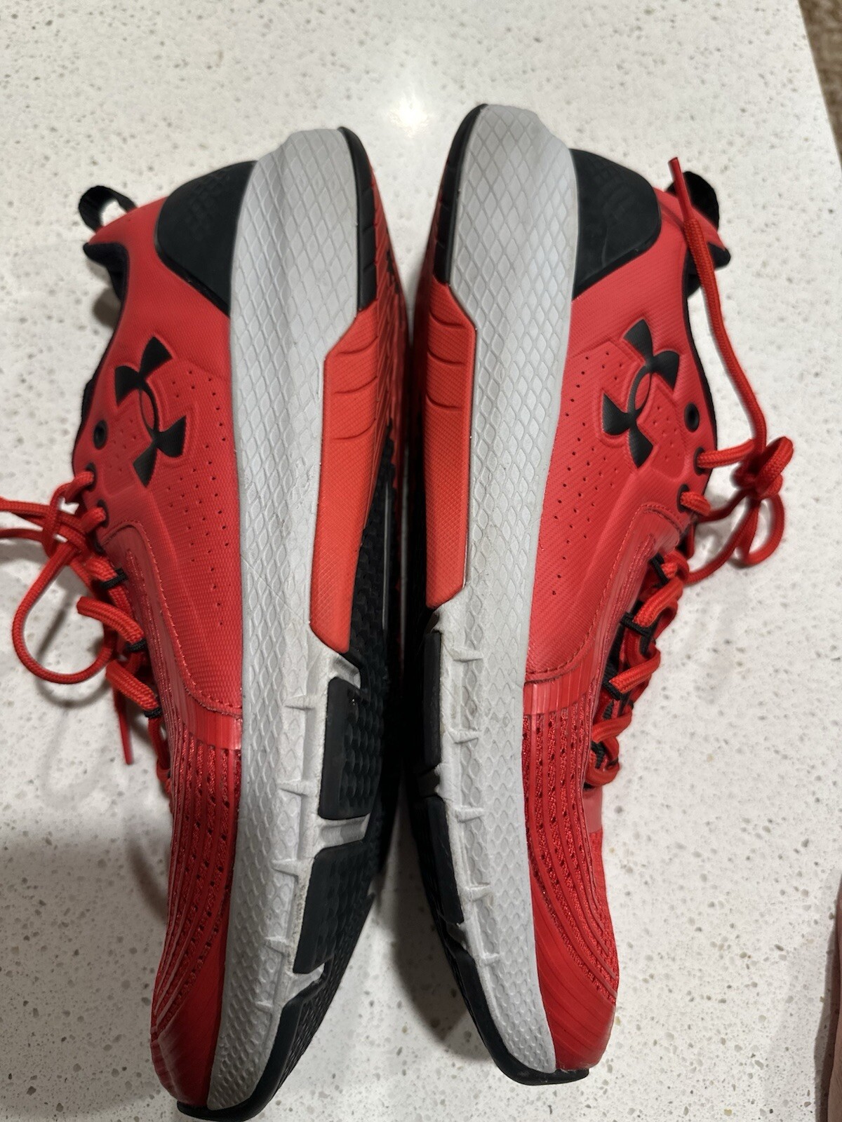Size 12 - Under Armour Charged Commit TR 3 Red Ha… - image 4