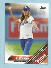 2016 Topps Baseball Update Jojo Fletcher Los Angeles Dodgers FIRST PITCH FP-10