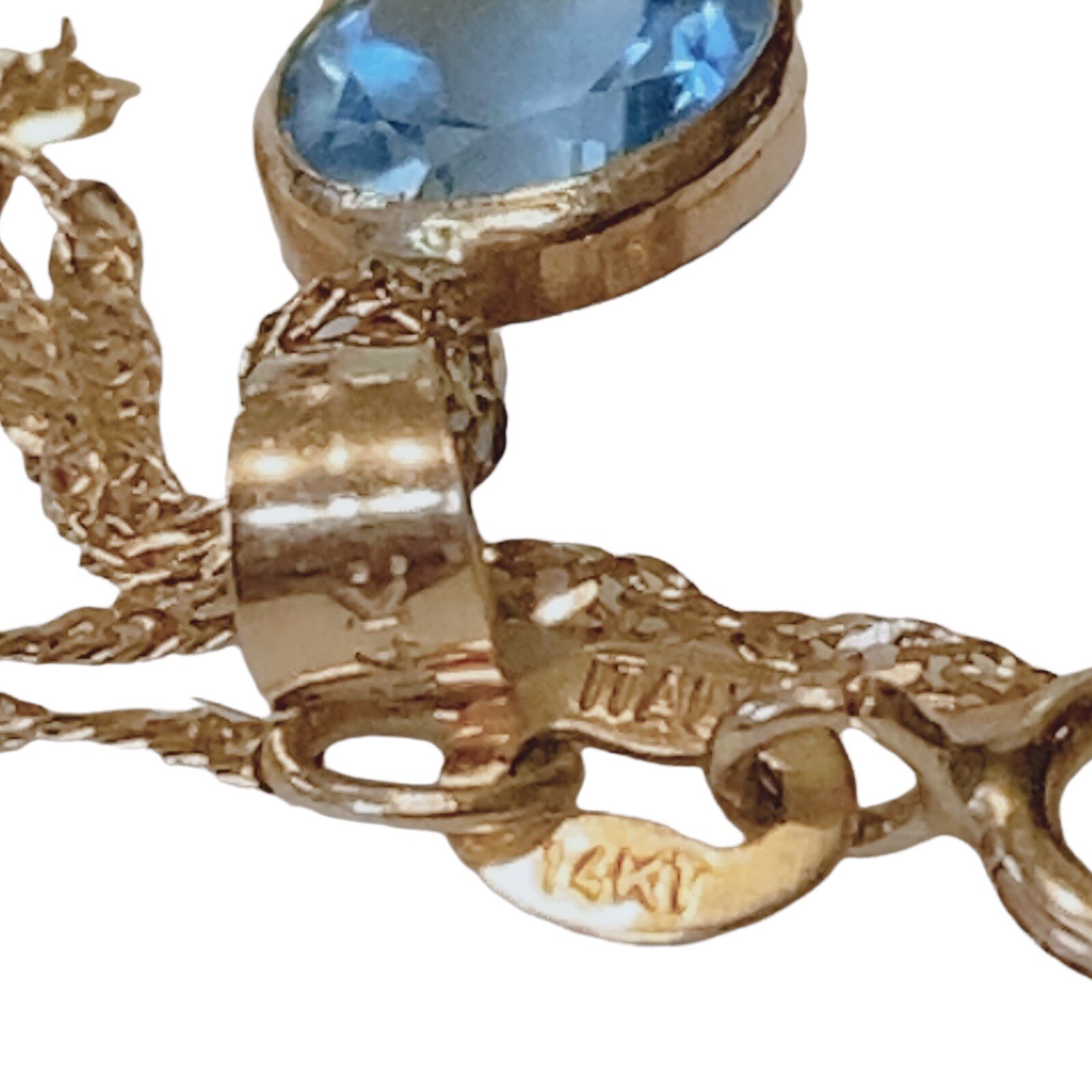 14k Yellow Gold Oval Round Multi Color Gemstone Necklace eBay