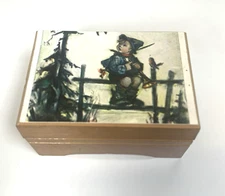 Vintage Thoren’s Movement Born Free Hummel Music Box Switzerland