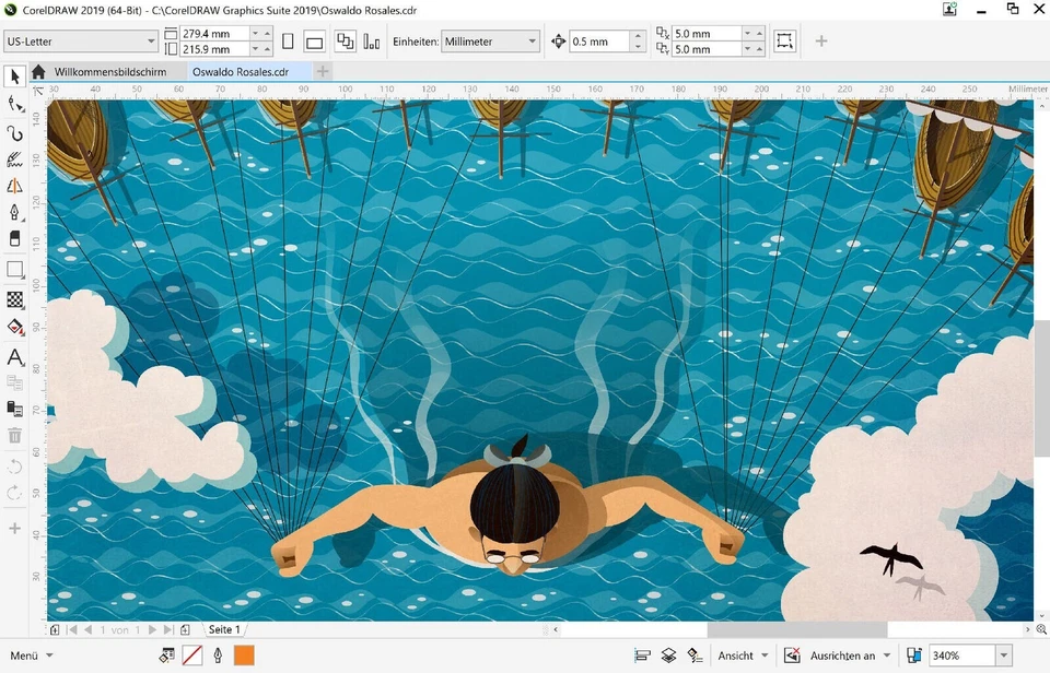 Corel DRAW Graphics Suite 2019 - Dauerlizenz - (Windows 11 und 10) - PKC Karte - Bild 2 von 4