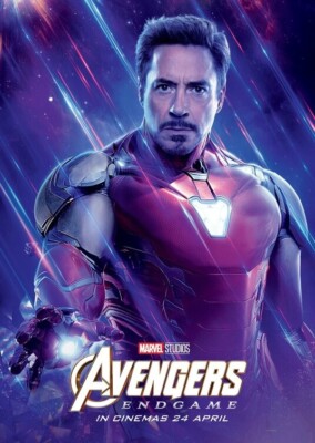 2019 Marvel The Avengers Endgame War Poster 11X17 Iron Man Tony