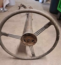 1940's Buick Banjo Steering Wheel Steering Column