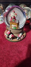 Santa Work Shop Snow Globe