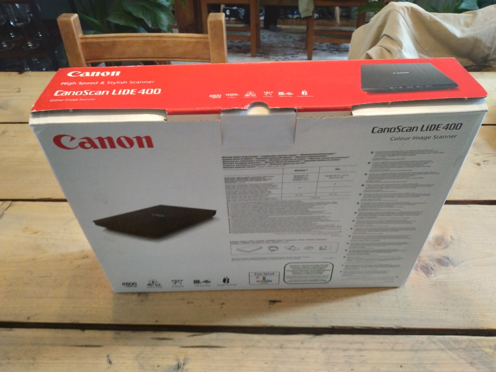 Canon CanoScan LiDE 400 A4 Flatbed Document Scanner Black 4549292119855 eBay