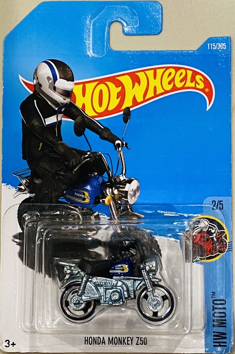 ミニカー HotWheels HONDA MONKEY Z50 Honda Monkey Z50 Hot Wheels 2019 Treasure Hunt - HWtreasure.com