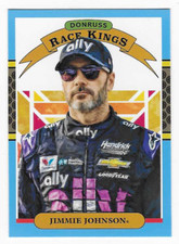 2020 Donruss Race Kings Carolina Blue Jimmie Johnson NASCAR Racing Card #9